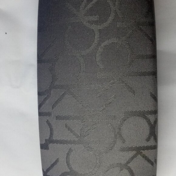 Calving Klein Classic Tan Print All Over Eye Glasses Sunglasses Hard Case Only - Picture 5 of 7